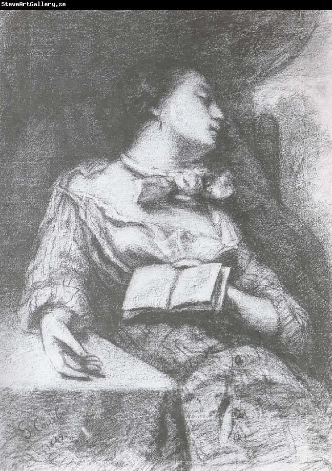 Gustave Courbet Sleeping woman